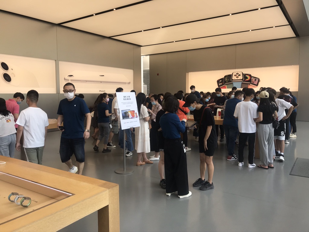 apple store 里
